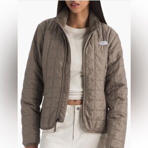 The North Face  Brown Junction Water Repellent Insulated Jacket Womens Size S